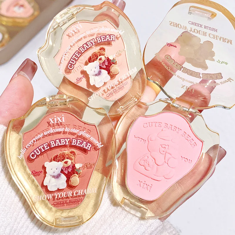 Ragazza Blush Peach Cream Makeup Blush Palette Cheek Contour Blush Cosmetics Blush Er Cream Trucco Coreano Rouge Cheek Tint Blush