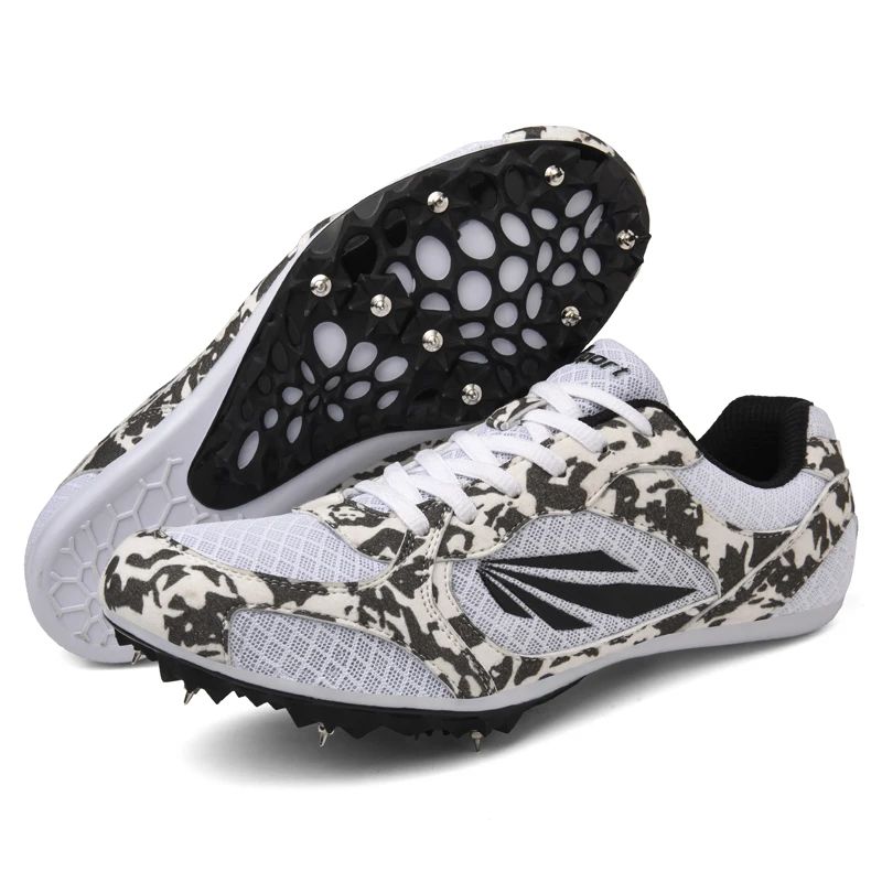 Nuovi Uomini Track Field Scarpe Donna Spikes Sneakers Atleta Running Scarpe Da Allenamento Leggero Racing Match Spike Sport Sneakers