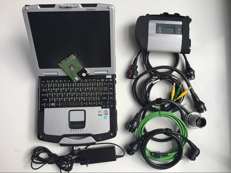 Mb Star Sd Connect C4 Con Hdd V2023 Software Expert Mode In Cf30 Laptop Pa-Nsonic Toughbook 4G Per Mb Star C4 Cars Trucks