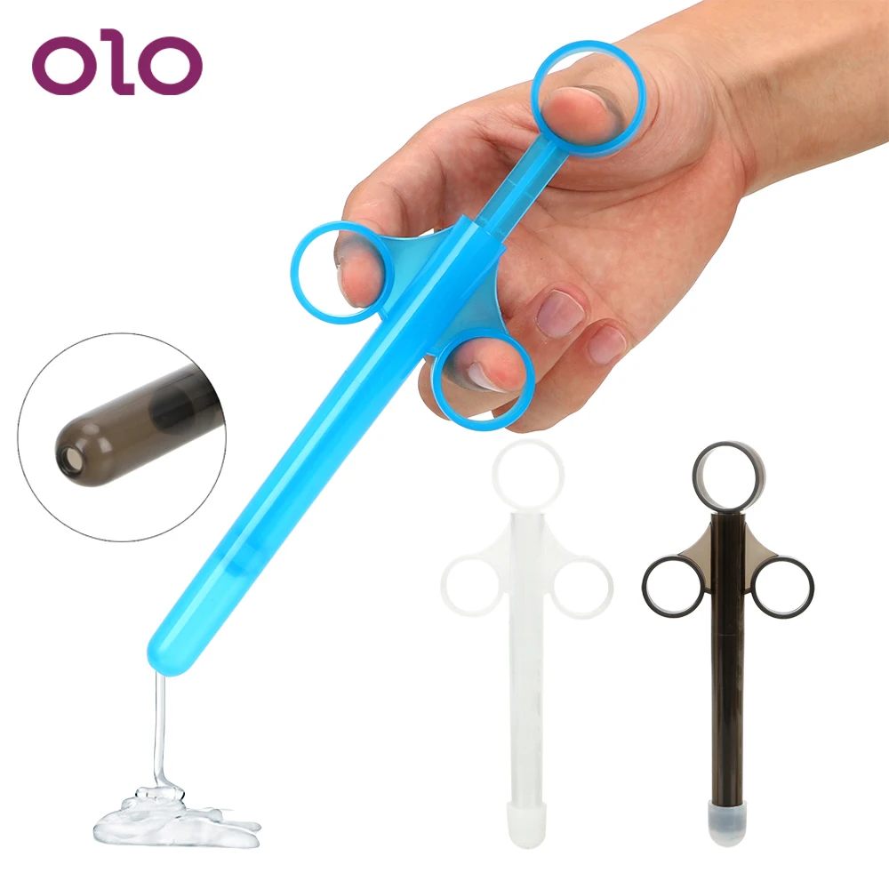 Olo Lube Launcher Anal Vagina Clean Sex Tools Clistere Iniettare Olio Igiene Femminile Prodotto Lubrificante Portatile Applicatore