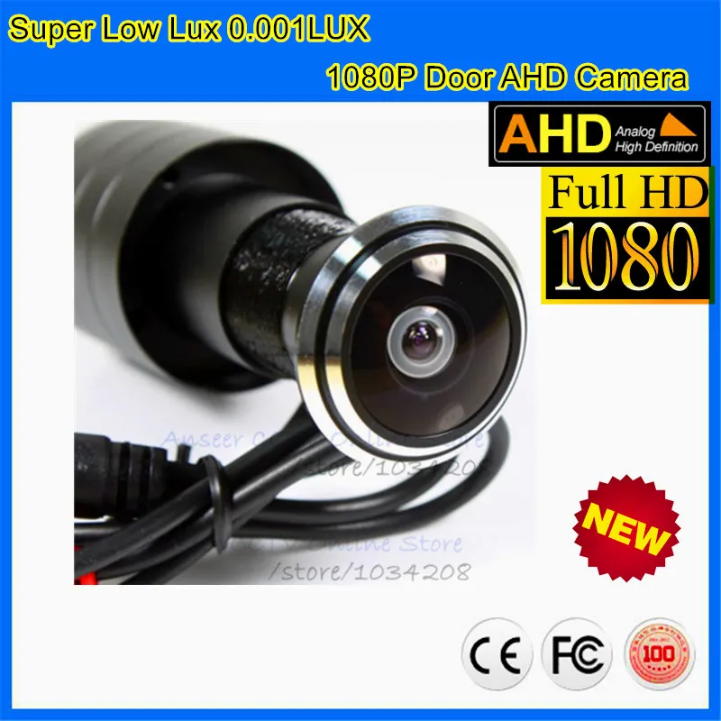 Cctv 1.78 Millimetri Fisheye Lens Wide Angle 1080P 2Mp Mini Ahd Macchina Fotografica Fisheye Occhi Di Gatto Porta Ahd Fotocamera Per Sistema Di Sorveg