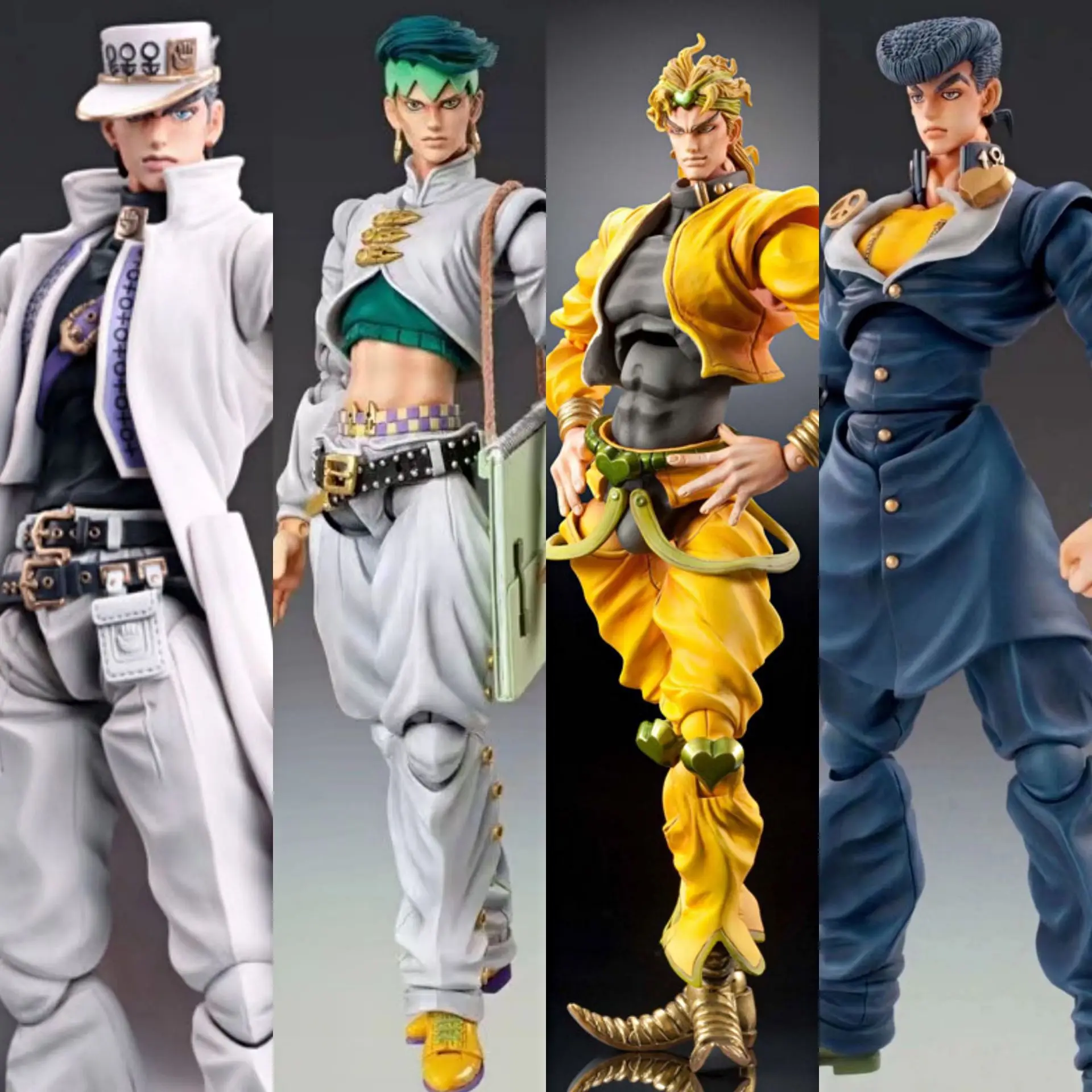 15Cm Figura Bizarre Adventure Kujo Jotaro Dio Brando Diavo Bruno Kishibe Giorno Giovanna Abbacchio Action Figure Mobile