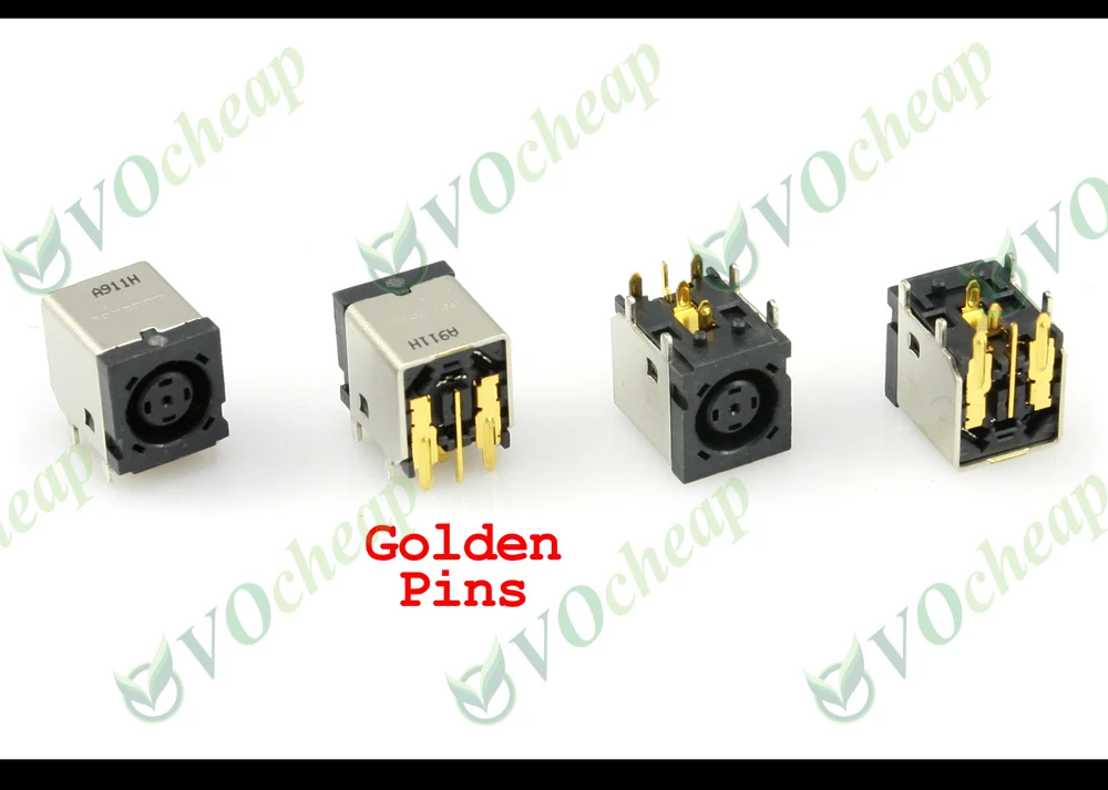 5X Laptop Dc Power Jack Per Dell Inspiron 1420 1520 1540 1720 6000 6400 630M Latitude D520 D620 E4200 Per Hp Presario Cq20 Pj030