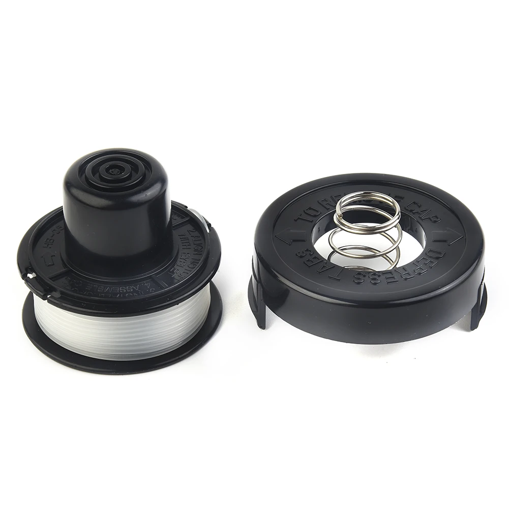 Cappuccio E Bobina E Linea Della Copertura Dello Strimmer Per Black & Decker String Trimmer Gl250 Robusto E Durevole Facile Da Installare