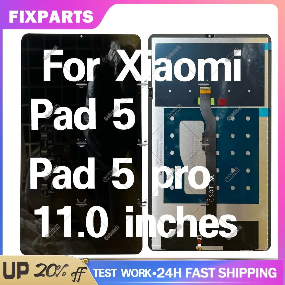 11.0 ''Testato Per Xiaomi Pad 5 Mi Pad 5 Pro Display Lcd Touch Panel Digitizer Per Xiaomi Mi Pad 5 Pad 5Pro 5G Display