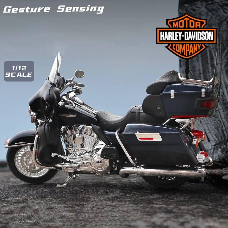 Maisto 1:12 Harley Davidson Street Glide Special Motorcycle Model Toy Vehicle Collection Shork-Absorber Off Road Toys Car