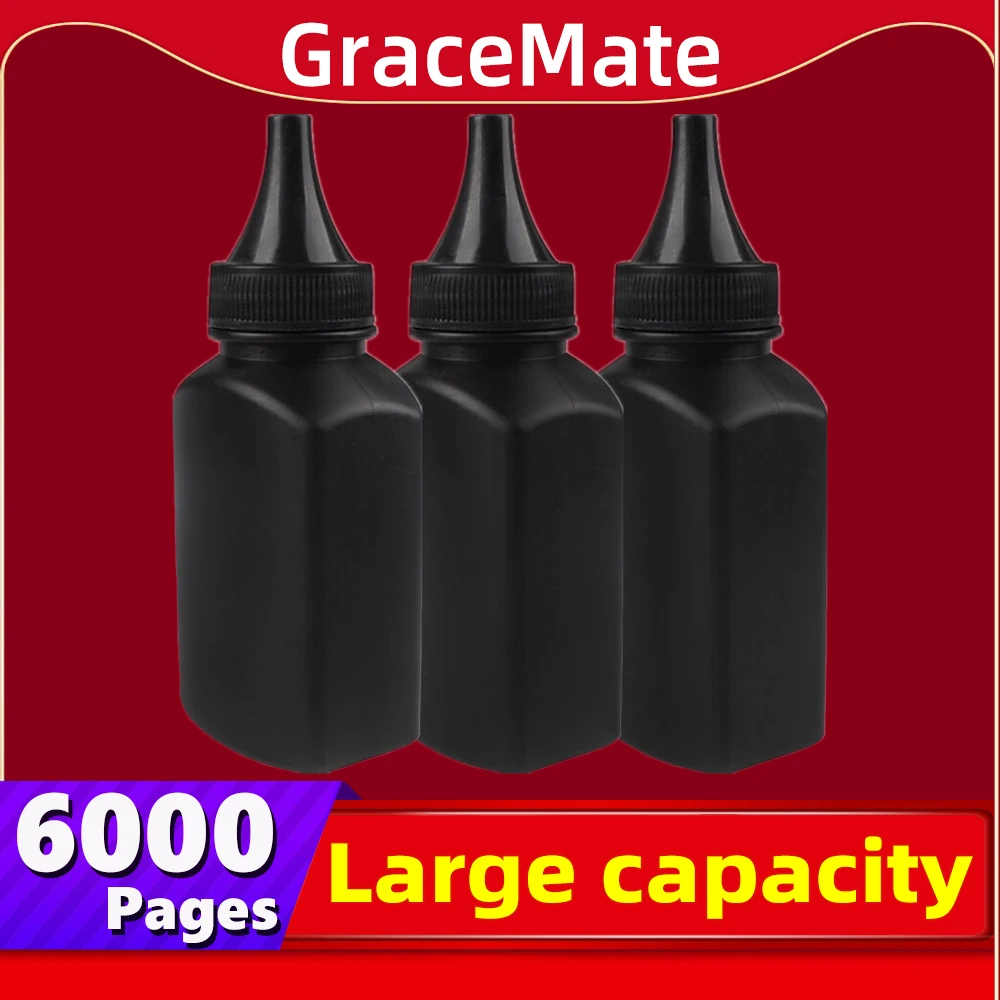 Gracemate Black Refill Toner Cartridge Powder Pe220 Compatible For Xerox Pe220 Laser Printer Toner Powder 220