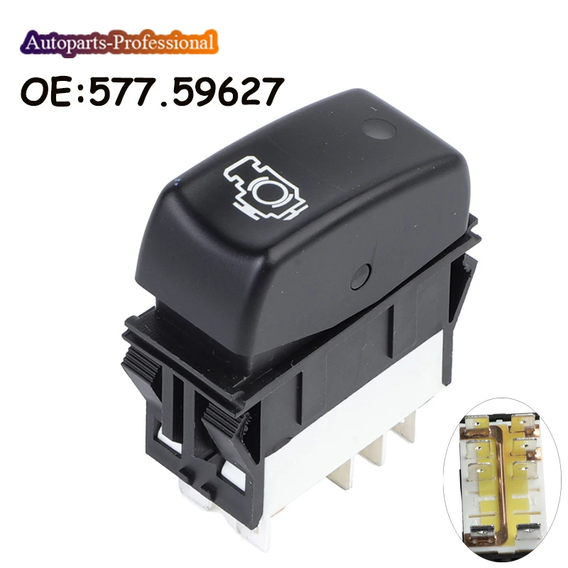 Auto Auto Accessorie Rimorchio Interruttore Di Controllo Del Freno Pulsante 57759627 577.59627 P27104016 P27-1040-16 9015412 Misura Per Kenworth Truck