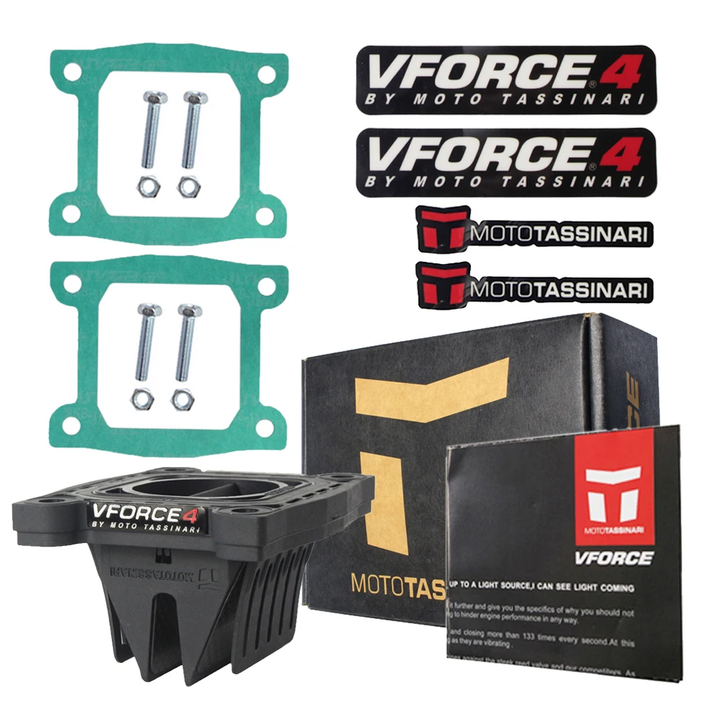 Moto Vforce V4145 Valvola A Lamelle Per Vforce 4 Yamaha Yfs200 Dt200 Sistema Blaster Valvola A Molla