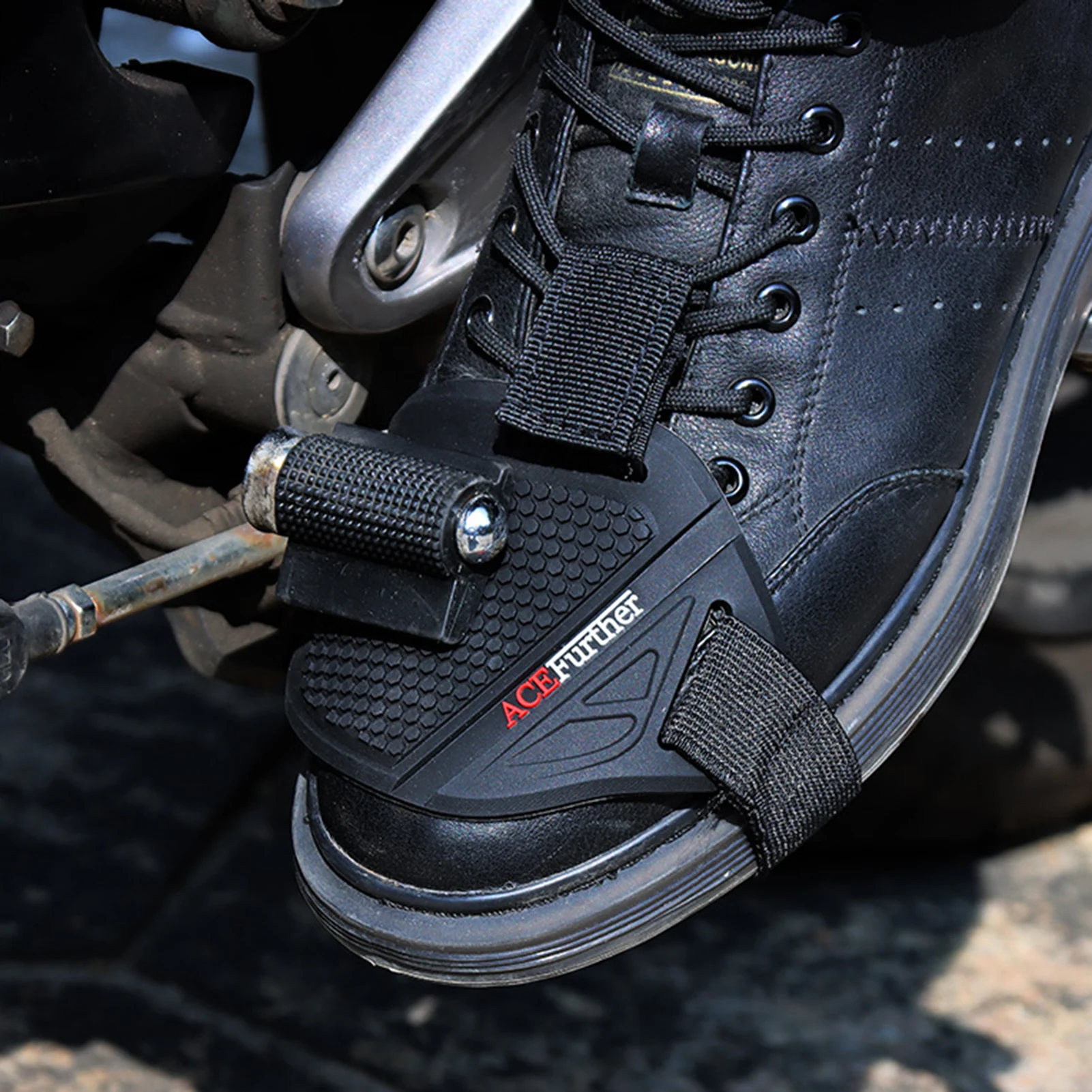 Copriscarpe Per Moto Protezione Per Stivali In Gomma Protezione Cambio Per Proteggere Le Scarpe Dai Graffi Cuscinetto Cambio Universale