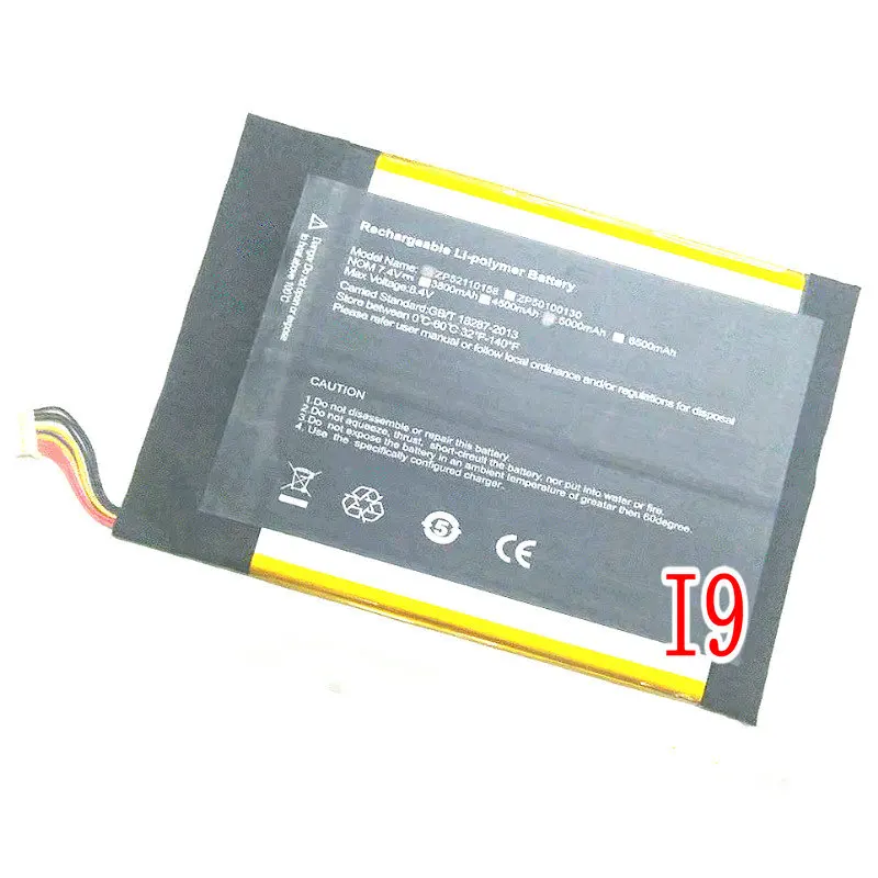 New Li-Po Ricaricabile Ai Polimeri Di Batteria Del Computer Portatile 5000Mah Per Il Cubo Pensatore I9, Pensatore I35 Tablet Pc
