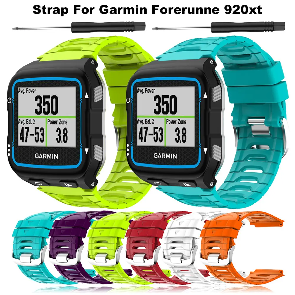 Cinturino In Silicone Per Garmin Forerunner 920Xt Accessorio Per Cinturino Di Ricambio Braccialetto Per Orologio Sportivo + Strumento Forerunner 920 X