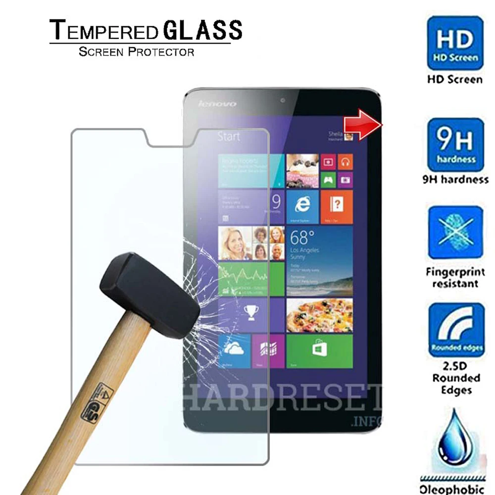 Impermeabile Temperato Protezione Dello Schermo Di Vetro Per Lenovo Tab 2/Tab 4/Tab 7/Tab 8/Tab E8/Tab S8/Tab 3 Tablet Pellicola Protettiva