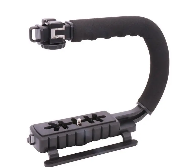 Foleto Maniglia Grip Video Gear Telefono Steadicam Stabilizzatore Rig Per Youtube Vlogging In Diretta Streaming Di Registrazione Per Nikon Canon