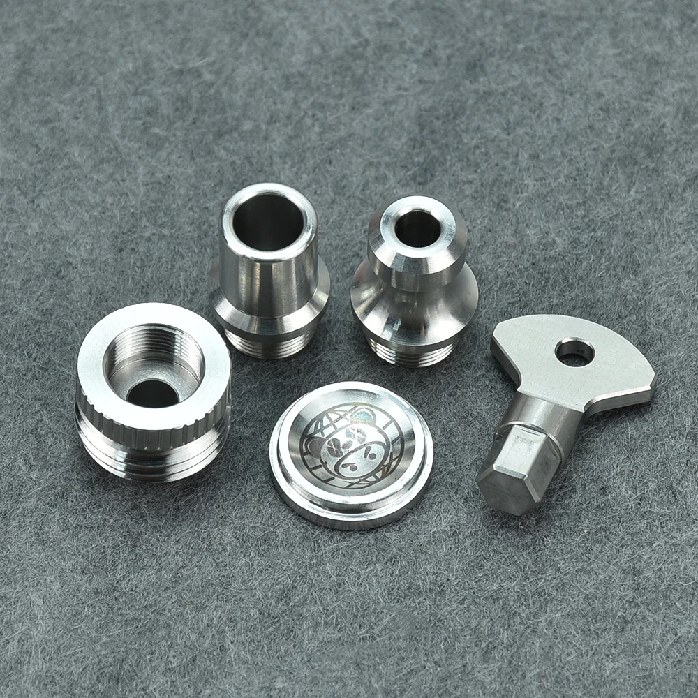 Sxk Wick D Bridg D V2 Rba Bridge Mtl / Dl 510 Drip Tip Per Dispositivi Boro/Sxk Billet / Bb Mod Kit