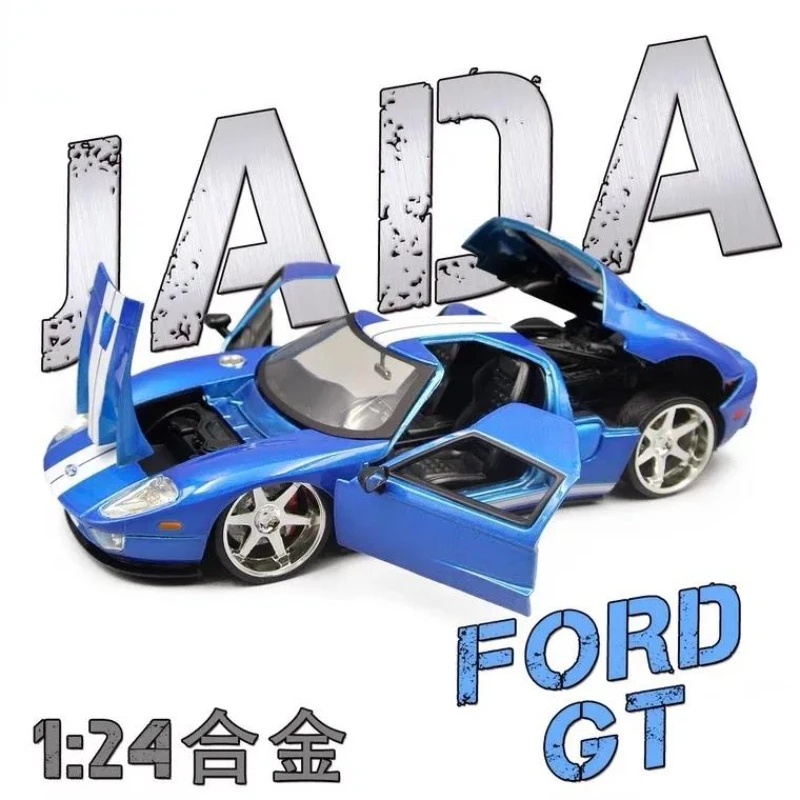 1:24 Auto Veloci E Furious Ford Gt Collector Edition Simulazione Metallo Diecast Model Cars Giocattoli Per Bambini Regali