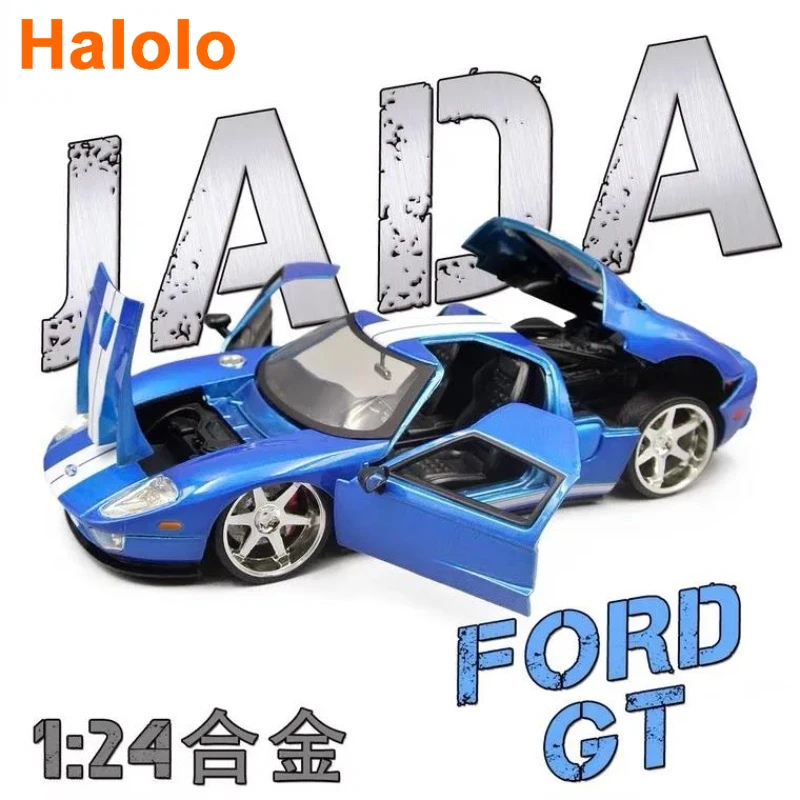 1:24 Auto Veloci E Furious Ford Gt Collector Edition Simulazione Metallo Diecast Model Cars Giocattoli Per Bambini Regali