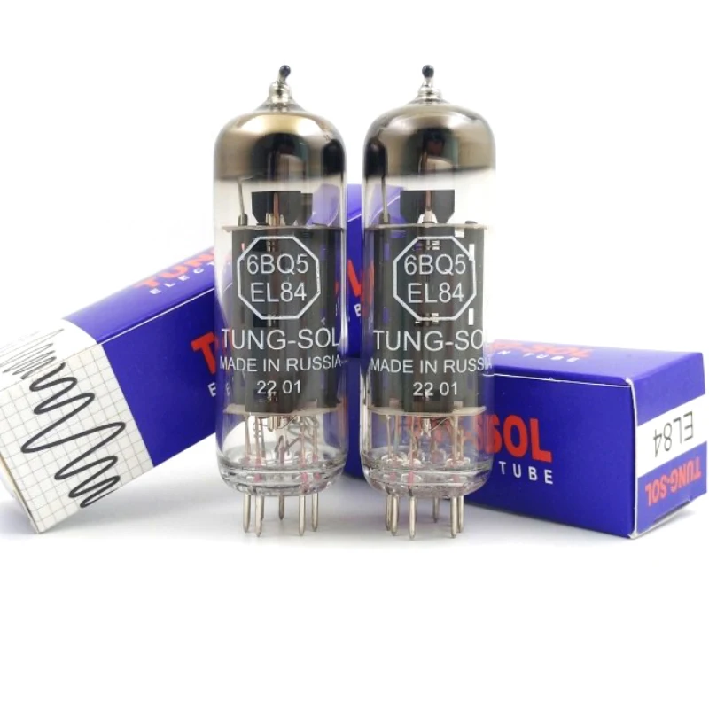 Tubo A Vuoto Tung-Sol El84 Sostituisce 6 Bq5 6 P14 7189 Amplificatore Per Tubo Valvola Originale Amplificatore Per Tubo Audio Hifi Abbinato Esatto