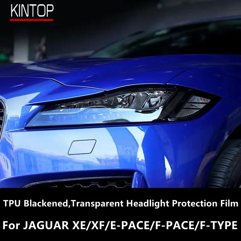 Per Jaguar Xe/Xf/E-Pace/F-Pace/F-Type Tpu Annerito, Pellicola Protettiva Trasparente Per Fari, Protezione Per Fari, Modifica