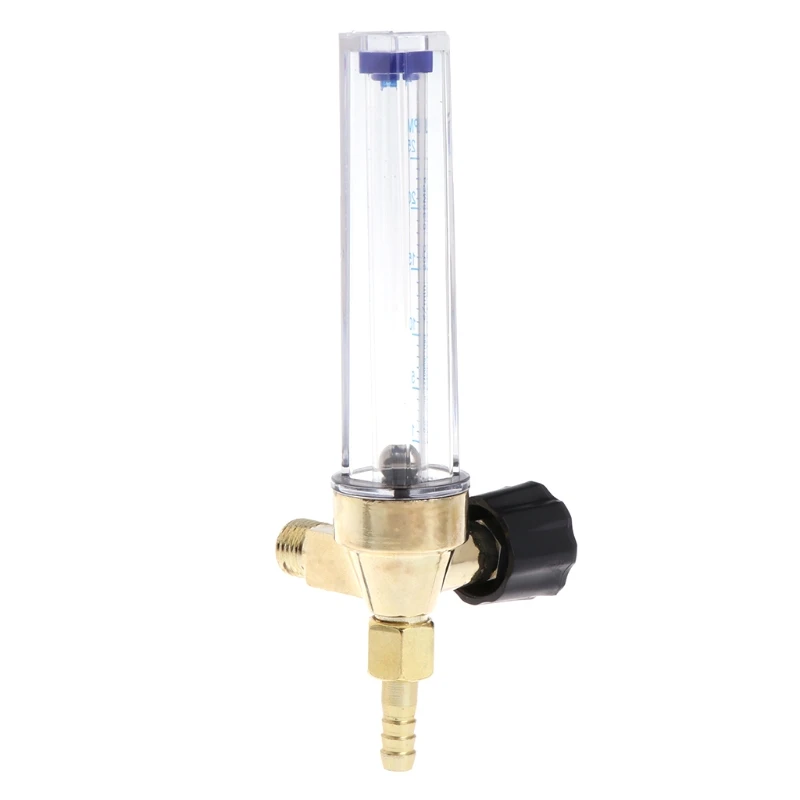 1/4Pt Filo 7Mm Barb Argon Ar Co2 Misuratore Di Flusso Di Gas Ar Saldatura Regolatore Di 0.35 Mpa