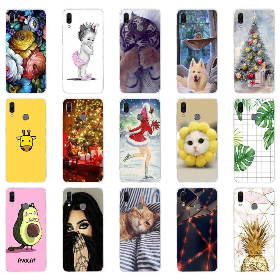 Custodia In Silicone Per Huawei Honor 8X6.5 Pollici Soft Coqa Per Huawei Honor 8 8 Lite Cover Full 360 Protezione Coque Skin Antiurto 2