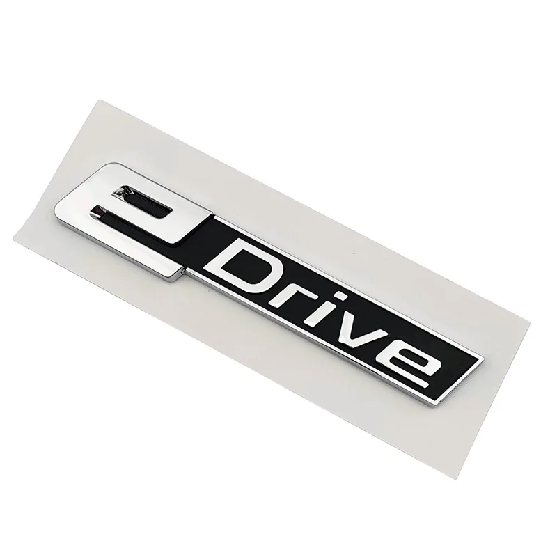 3D Abs Edrive Logo Car Fender Side Emblem Tronco Badge Decalcomania Per Bmw I4 320 G30 G20 Edrive Sticker Accessori