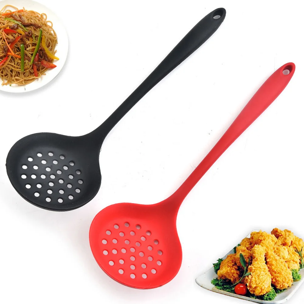 Manico Lungo Multifunzione Sifting Kitchen Gadget Kitchen Cooking Tool Oil Skimmer Colino Filtro Cucchiaio Colino