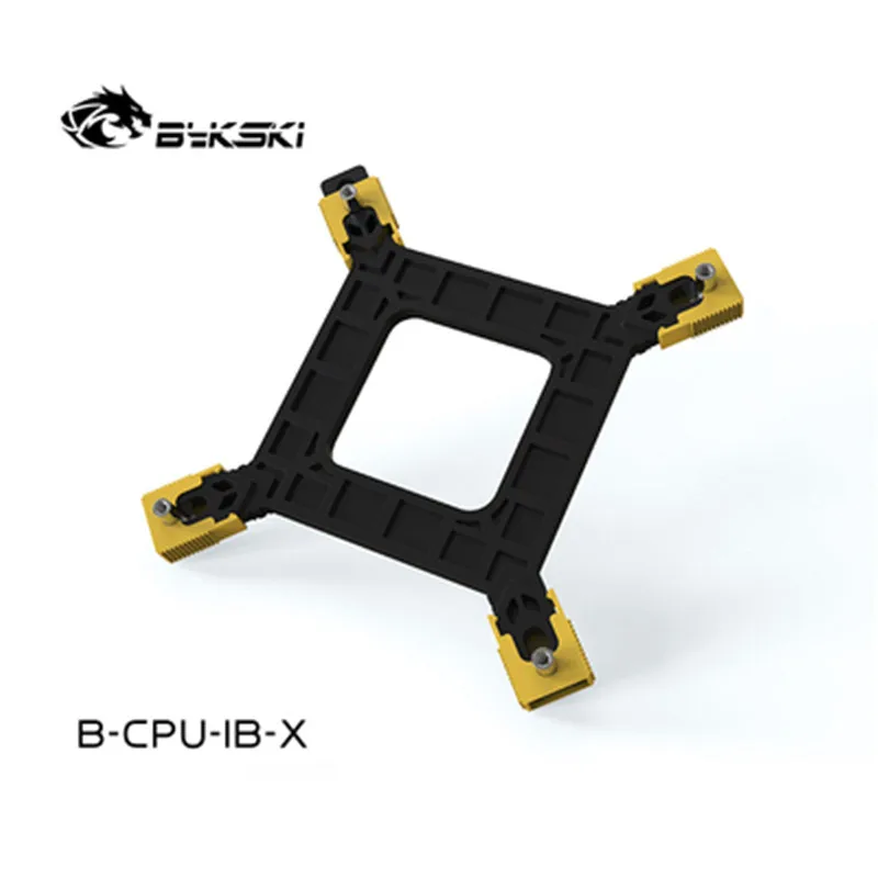 Supporto Della Staffa Del Blocco Dell'Acqua Della Cpu Bykski Per Intel 115X 1200 1366 775, Backplate Della Scheda Madre B-Cpu-Ib-X