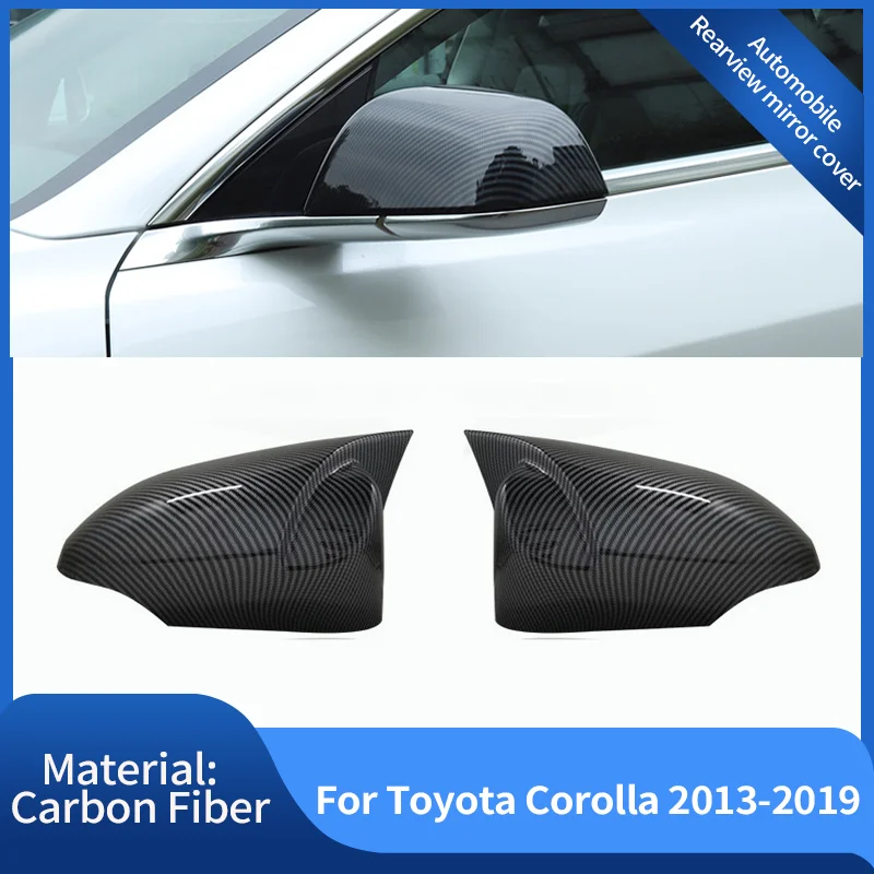 Per Toyota Corolla E160 2013 ~ 2019 In Fibra Di Carbonio Abs Copertura Specchietto Retrovisore Per Auto Copertura Specchietto Retrovisore Accessori Pe
