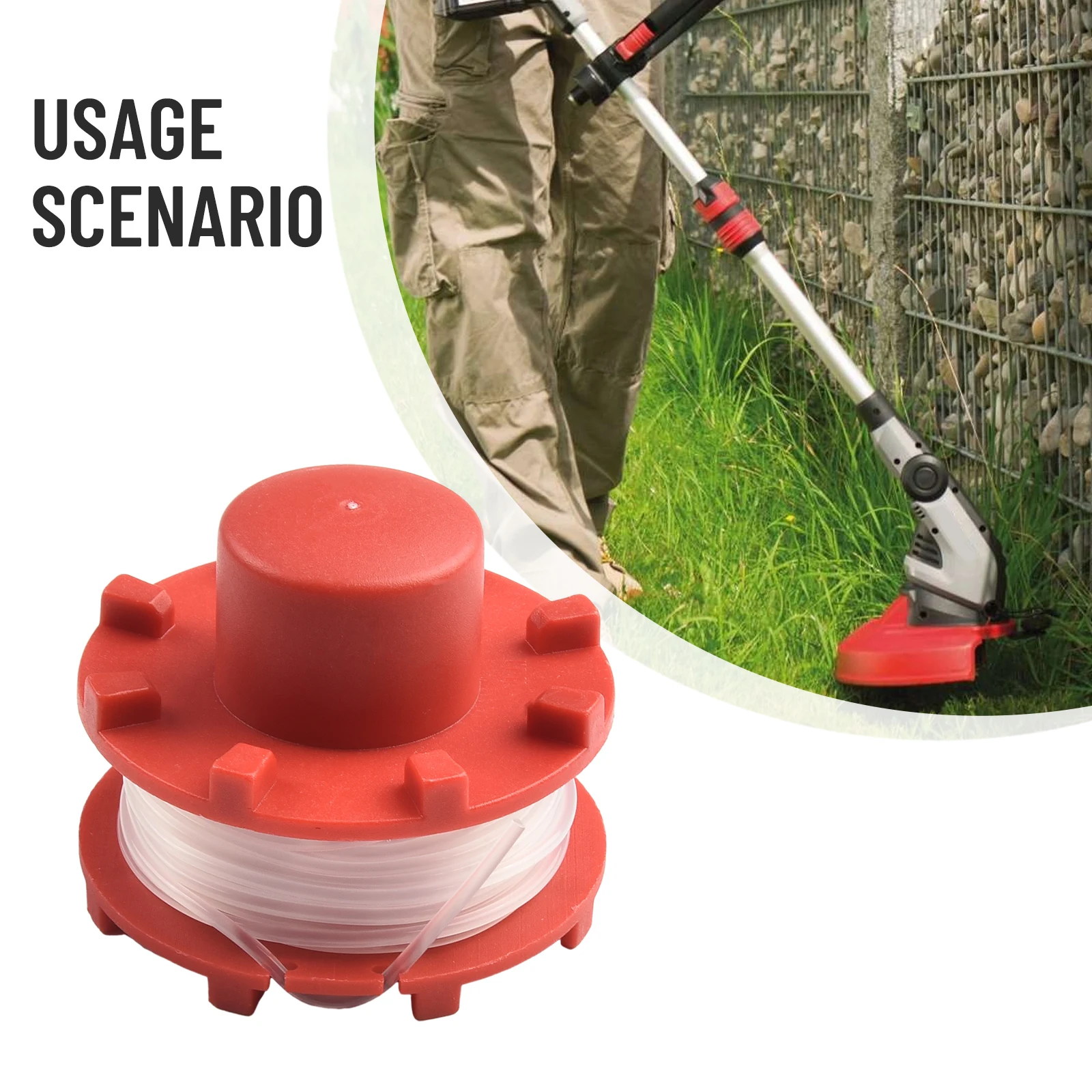 222 Accessorio Tagliaerba Per Einhell Ge-Ct 36/30 Li E Agillo 36/255 Bl Agillo 18/200 Linea Di Ricambio Spool Attrezzi Da Giardino