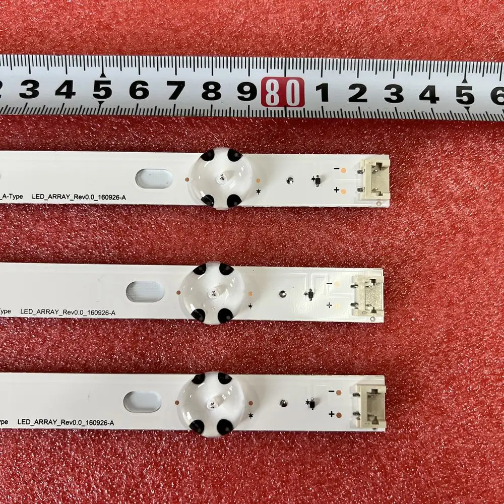 Striscia Di Retroilluminazione A Led Per Lg 43Uk6300Plb 43Uj634V 43Um7100Plb 43Uk6470Plc 43Um7000Pla 43Um7400Plb 43Lk5900Pla 43Uk6200 43Uj630V