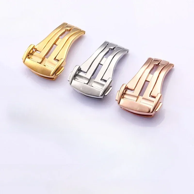 Per Sostituire L'Orologio Omega Originale-Butom 20 18Mm Farfalla Super Steel Fibbia Pieghevole Accessori Per Orologi Da Uomo E Da Donna