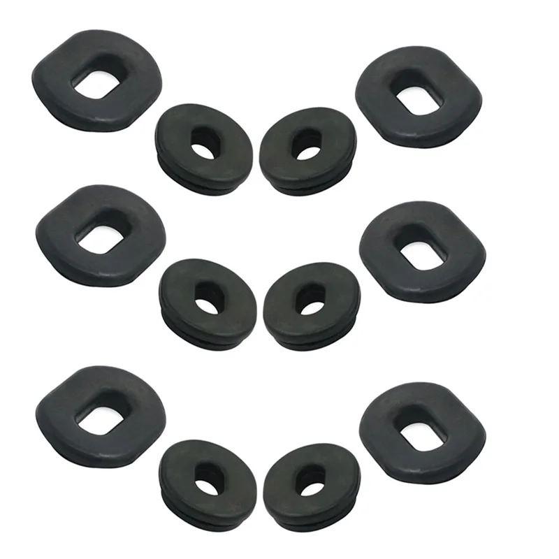 Passacavo Coperchio Laterale 12 Pezzi Per Moto Honda Cl100 Xl100 Cb200 Ct Cb 125 Xl125 Cb125S Cb125T