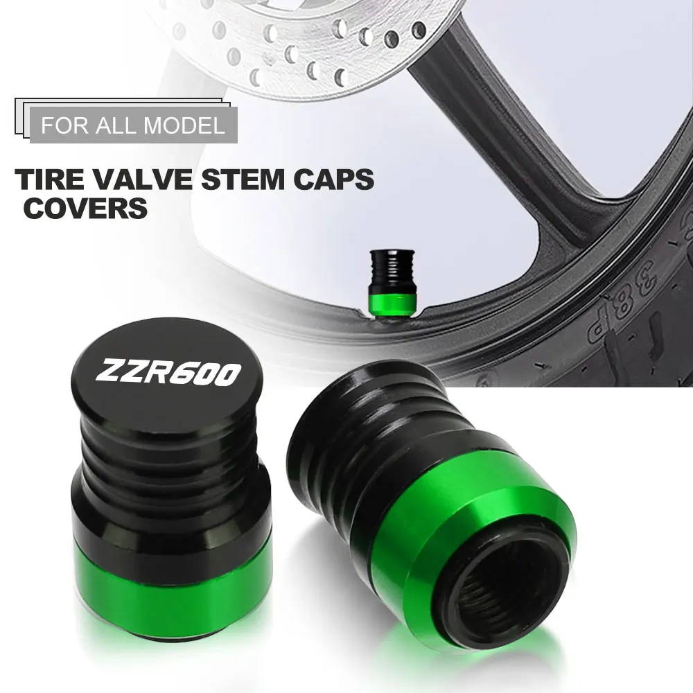 Per Kawasaki Zzr 600 2003-2008 Zzr600 2007 2006 2005 2004 Moto Zzr600 Ruota Pneumatico Valvola Tappi Stelo Coperture Ermetiche