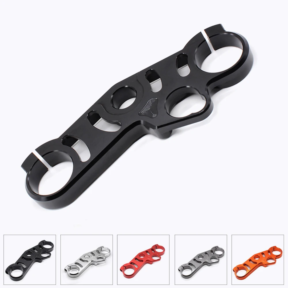 Per Suzuki Gsxr 600/750 2006-2009 2006 2007 2008 2009 Alluminio Moto Cnc Riduzione Triplo Albero Front End Morsetto Superiore Superiore