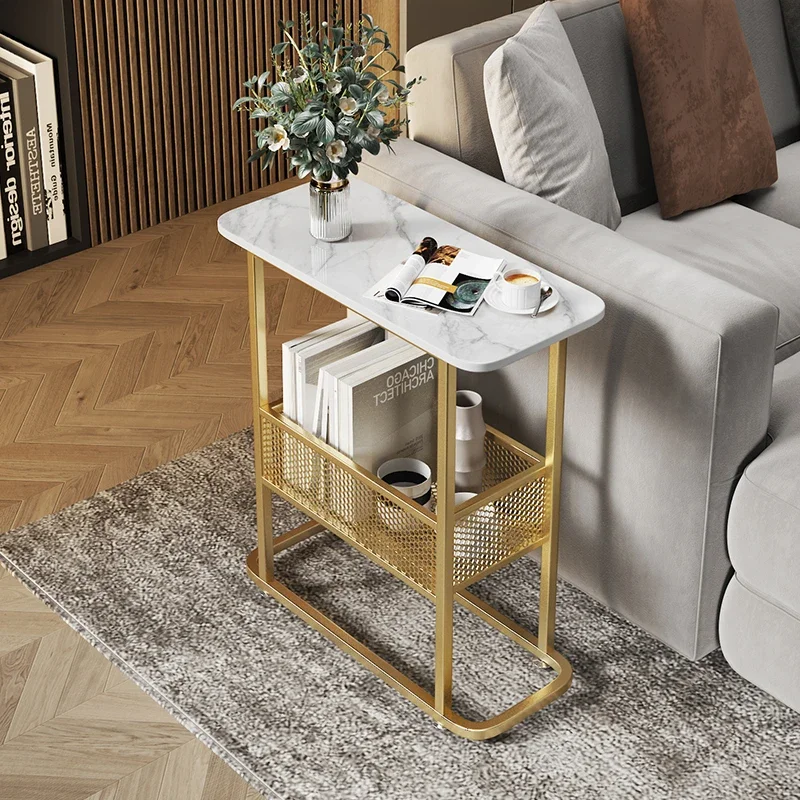 Modern Luxury Side Table Organizer Basketjapanese Antique Side Table Libri Designermuebles Ausiliari Accessori Per Mobili