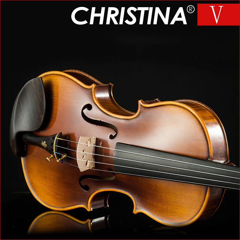 Christinza Violin V05B 4/4 Stradivarius 1716 Professional Examination Performance Violino Strumenti Musicali Violino Fatti A Mano
