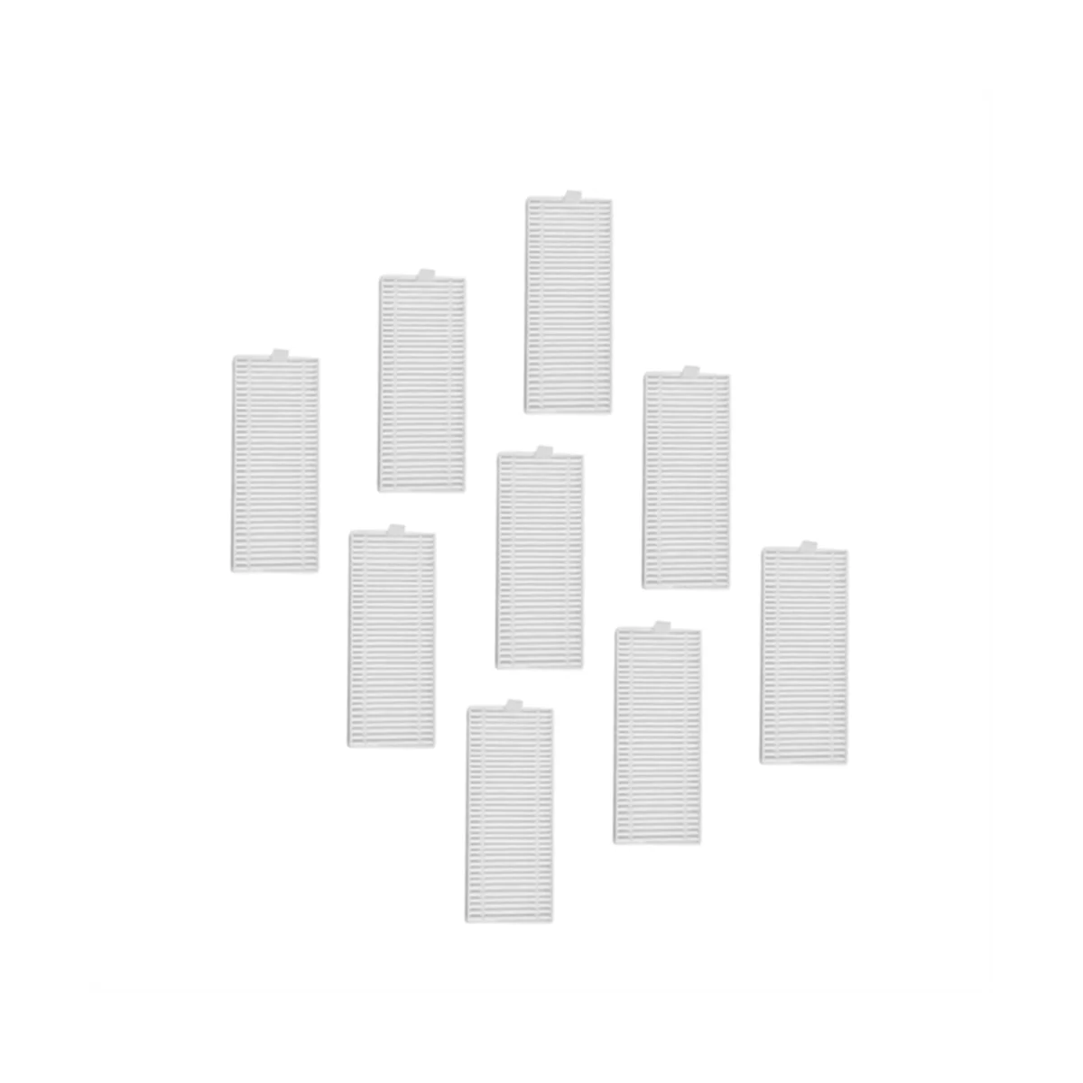 9 Pezzi Per 360 S8 / S8 Plus Robot Aspirapolvere Ricambi Accessori Filtro Hepa