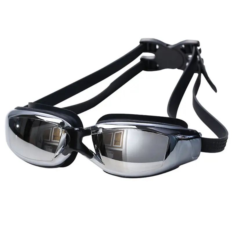 Antifog Swim Diving Water Goggles Occhiali Nuoto Regolabile Donna Uomo Galvanotecnica Uv Impermeabile Costumi Da Bagno Eyewear