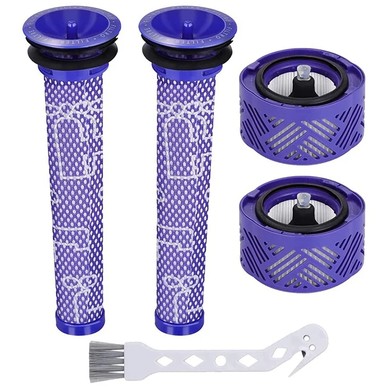 Replaces Filter For Dyson V6,Accessories Washable Pre-Filter And Washable Hepa Post-Filter,Replace Parts Dy-966912-03