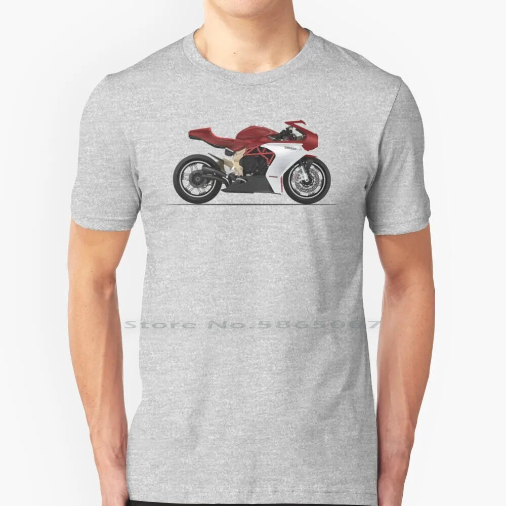 Mv Agusta Sv800 T Shirt Cotone 6Xl Mvagusta Superbike