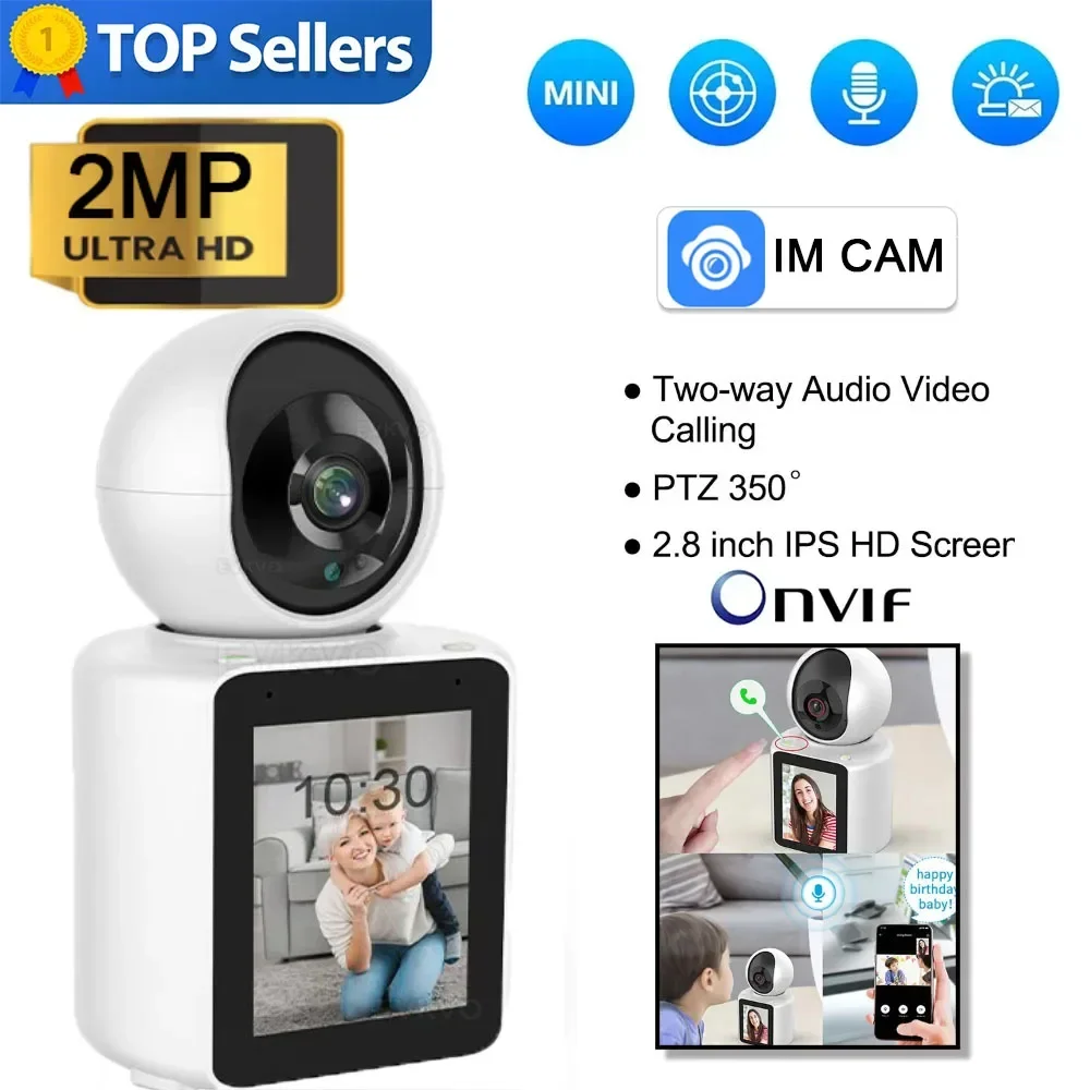 C31 Baby Monitor Telecamera Wifi 2Mp Videochiamata Vocale Bidirezionale Ai Rilevamento Mobile Rilevamento Pianto Ptz 350 ° Ai Telecamera Sicura Per La