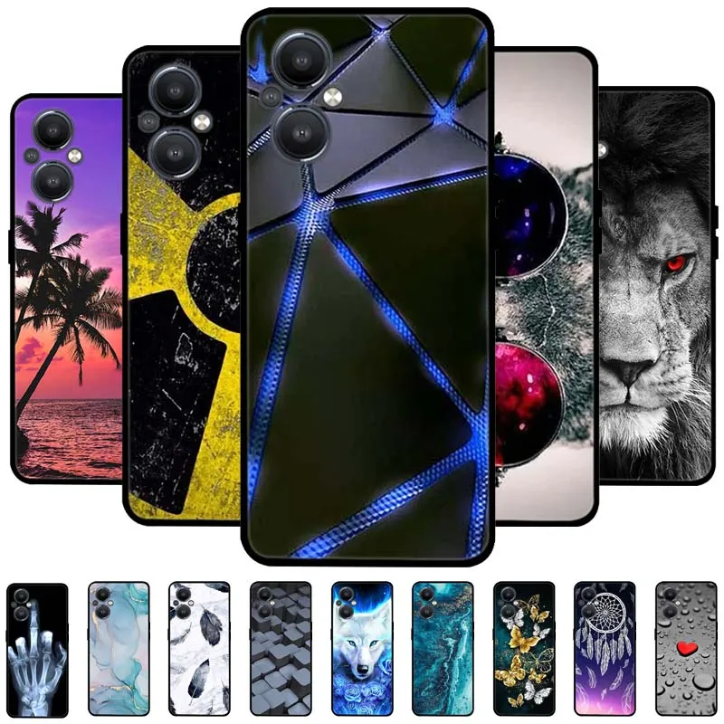 Per One Plus Nord N20 5G Custodia Nord N20 Gn2200 Cover Posteriore Custodie In Silicone Per Oneplus Nord N20 5G 6.43 ''Fundas Anmials Capa