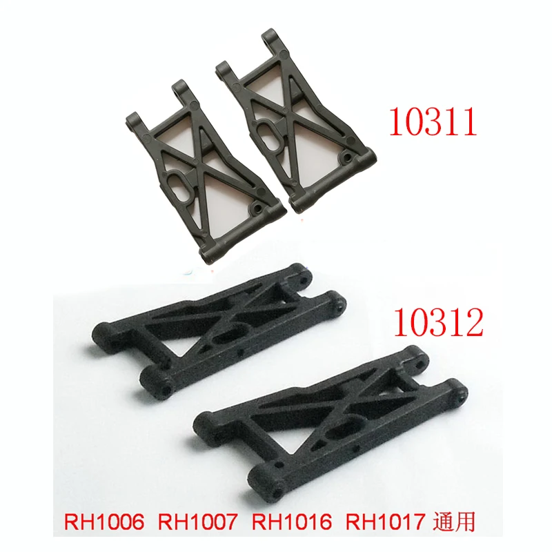 Anteriore Inferiore Braccio Sospensione 10311, Posteriore Inferiore Braccio Sospensione 10312 Per Ftx Vantage Vrx Auto Da Corsa Del Rc Spirito Recambi