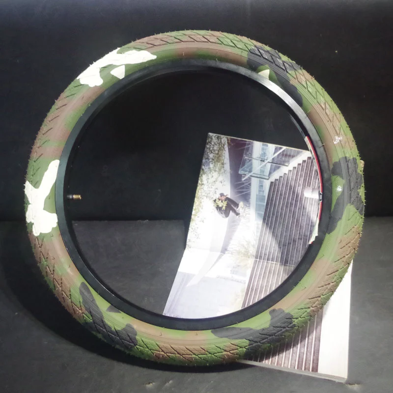 Pneumatico Per Bicicletta Bmx, Pneumatico Verde Mimetico, Street Car, Innova, Innova, 20X2.40, 20 In