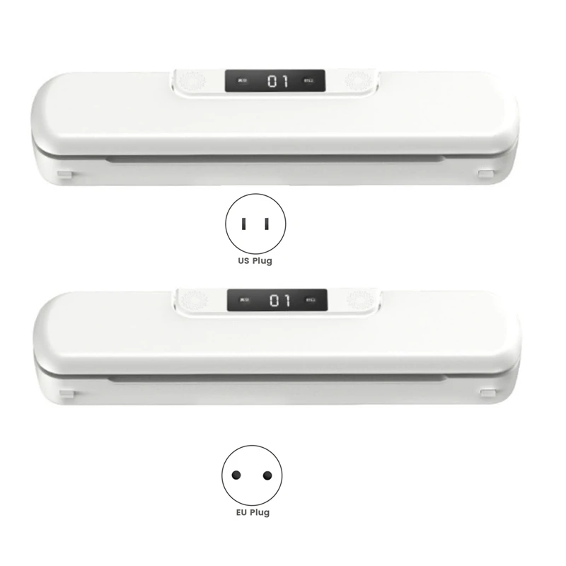 1 Pcs Food Vacuum Sealer Vacuum Sealer Machine Automatic Household For Food Eu Plug