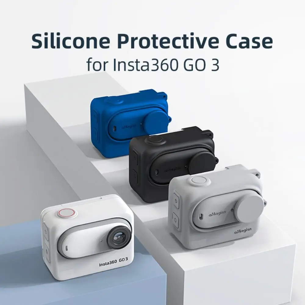 Per Insta360 Go3 Custodia Protettiva In Silicone Per Insta360 Go 3 Action Camera Accessori Protettivi