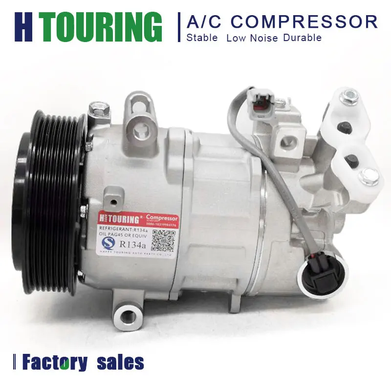 Compressore Aria Condizionata Per Auto Per Renault Megane 2.0 Scenic 8200956574 Dcp23031 4471500010 447150-0010 8200958328 Dcp23032