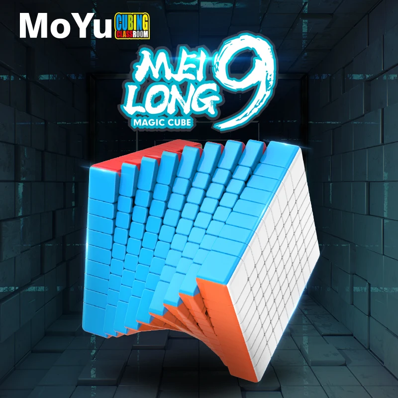 Moyu Mfjs Meilong 9X9 Magic Speed Cube Stickerless Professional Fidget Toys Meilong 9 9X9 Cubo Magico Puzzle