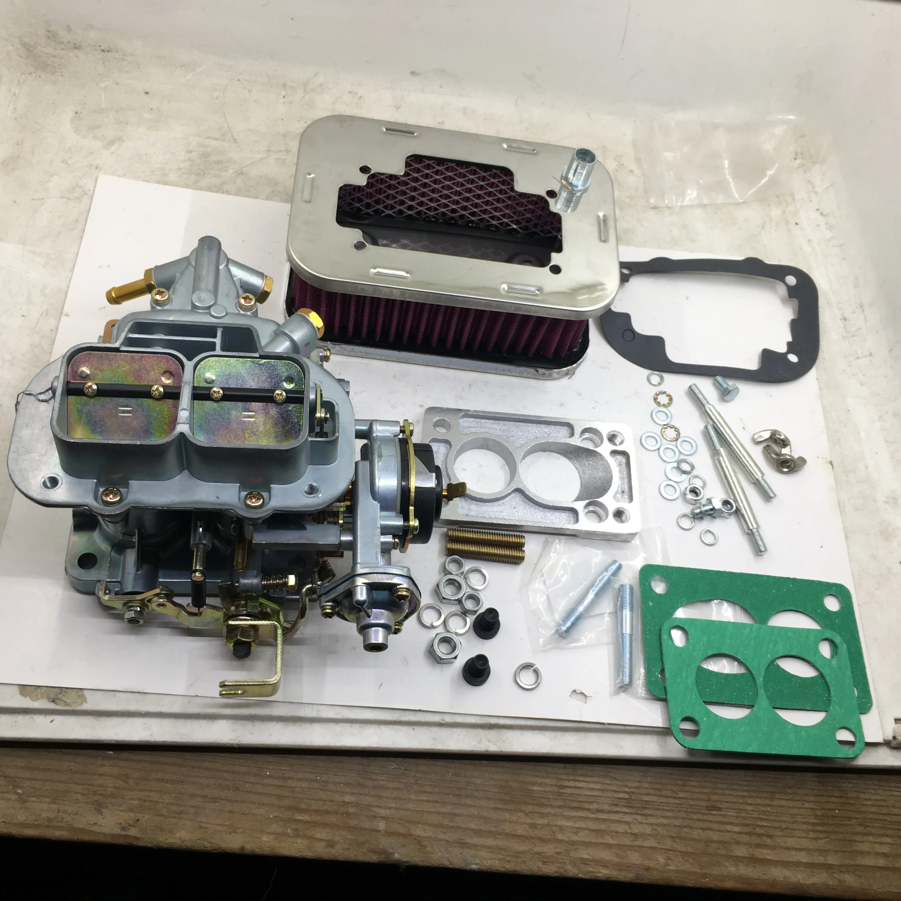 Sherryberg Fajs 32/36 Carburatore Kit Carburatore Per Cw 32/36 Dgev Per Nissan Datsun 510 610 620 Pickup Con Filtro Aria E Adattatore